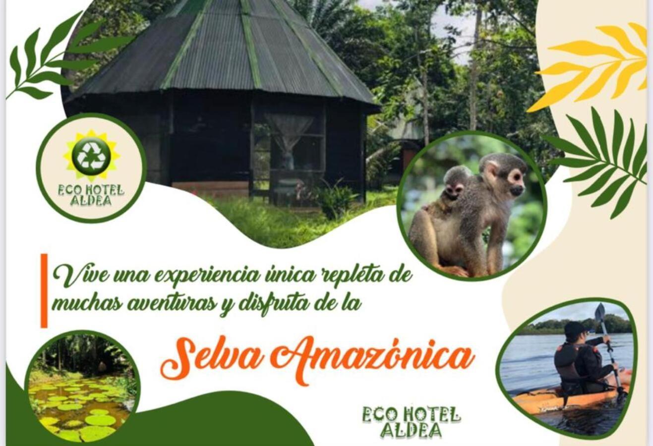 Eco Hotel Aldea -Amazonas Puerto Narino Luaran gambar